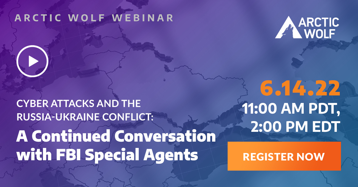 Arctic Wolf Webinar Registration
