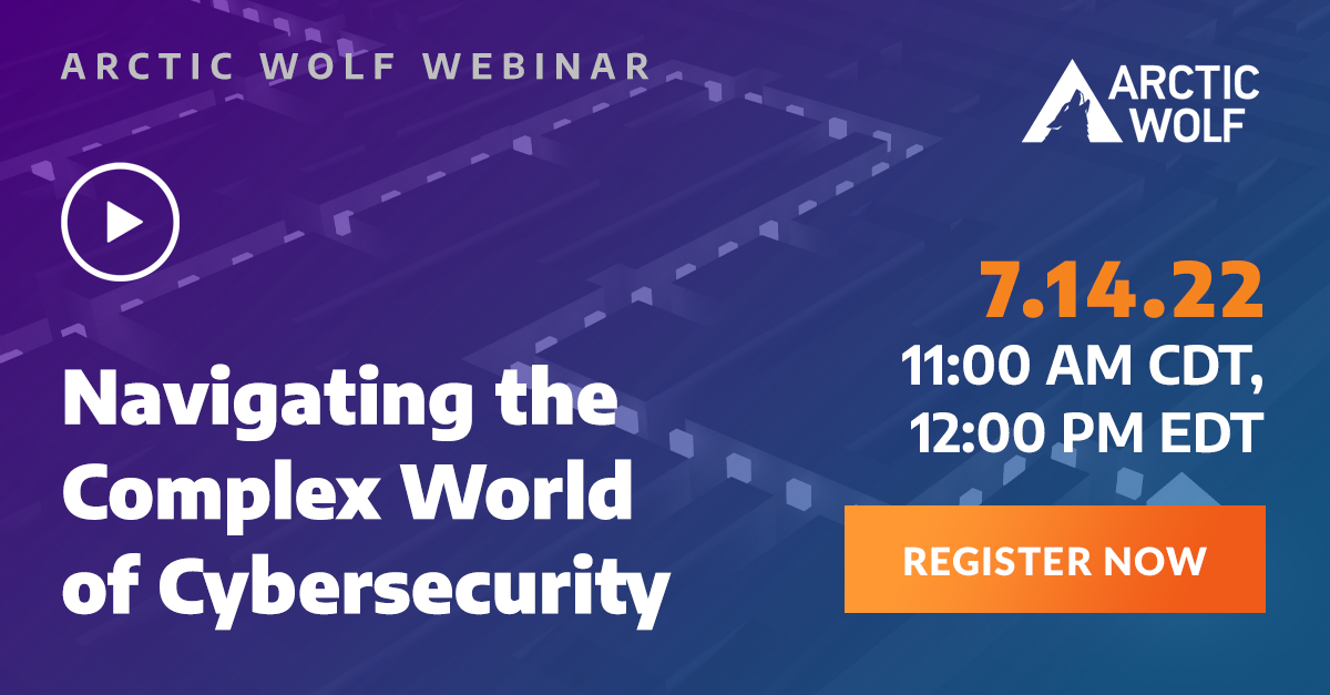Arctic Wolf Webinar Registration