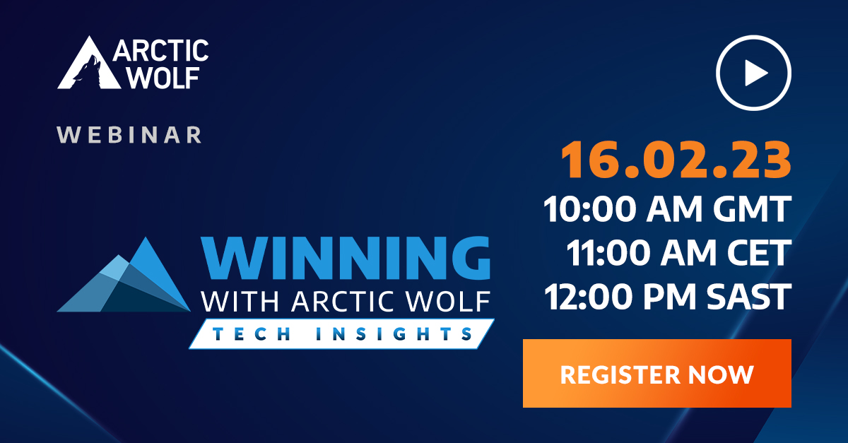 Arctic Wolf Webinar Registration